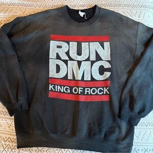 Vintage Run DMC Crewneck Sweatshirt Sz M